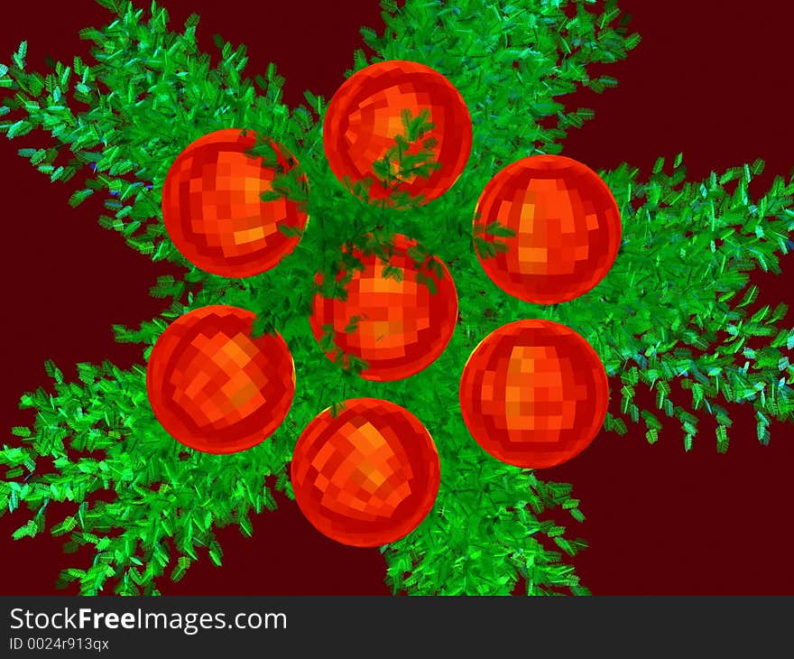 3D - Christmas decoration2