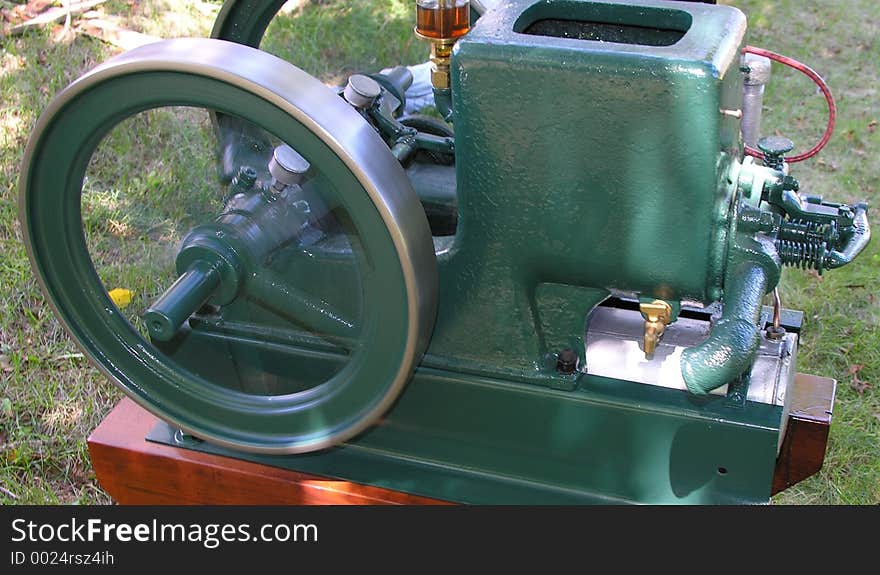 Running Vintage water cooled Engine,. Running Vintage water cooled Engine,