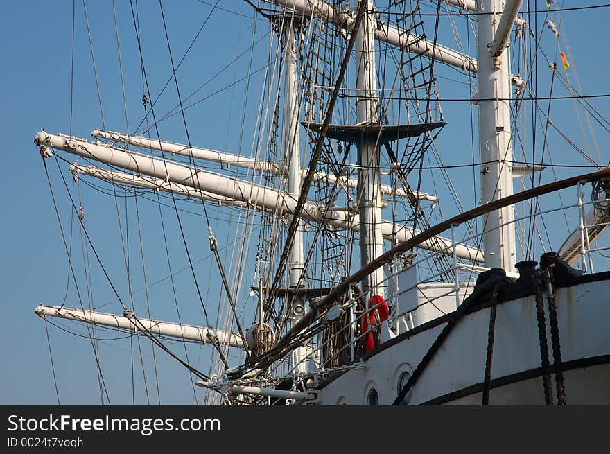 Tall ship Gorch Fock 1 ex. Towarischtsch. Tall ship Gorch Fock 1 ex. Towarischtsch