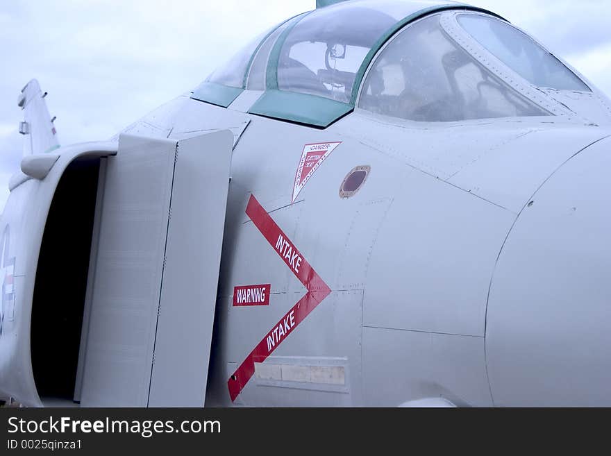 The canopy of a fighter jet. The canopy of a fighter jet.