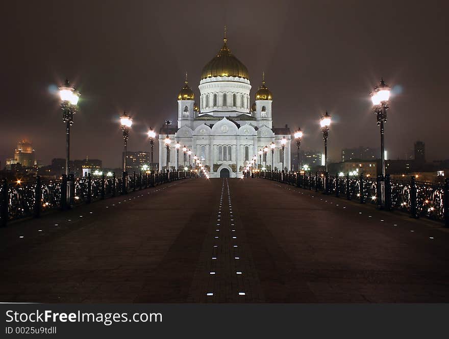 Evening, Church, Bridge