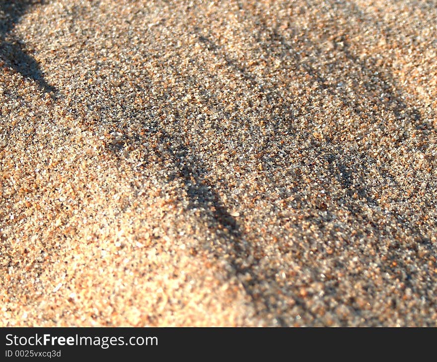 Beach sand