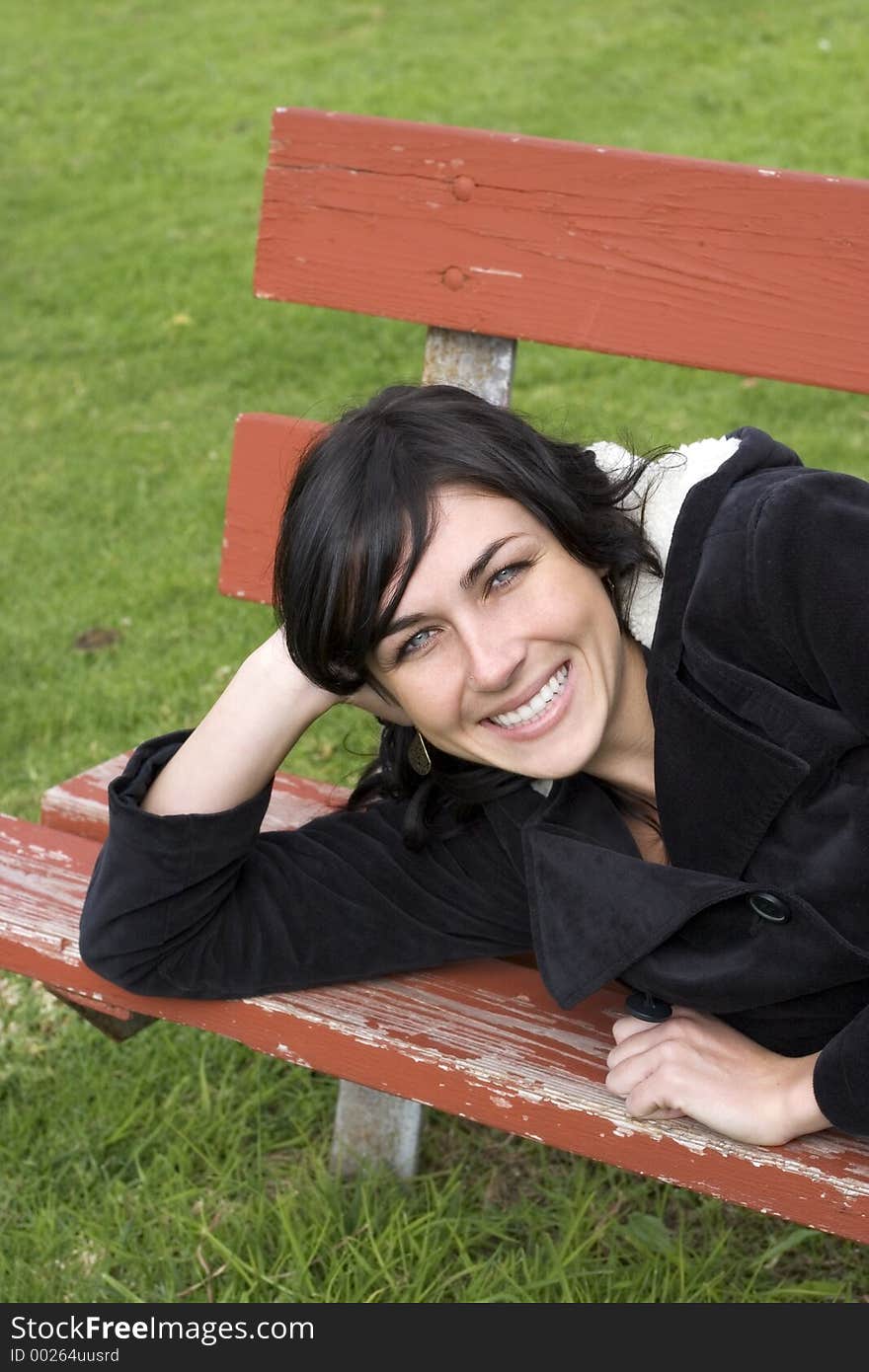 Park Bench Woman