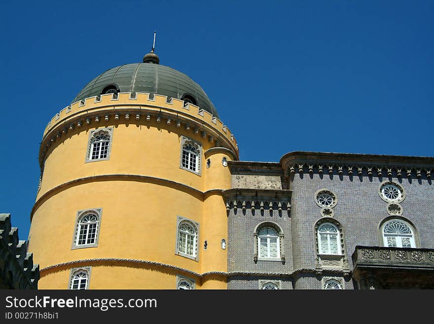 Colorful castle