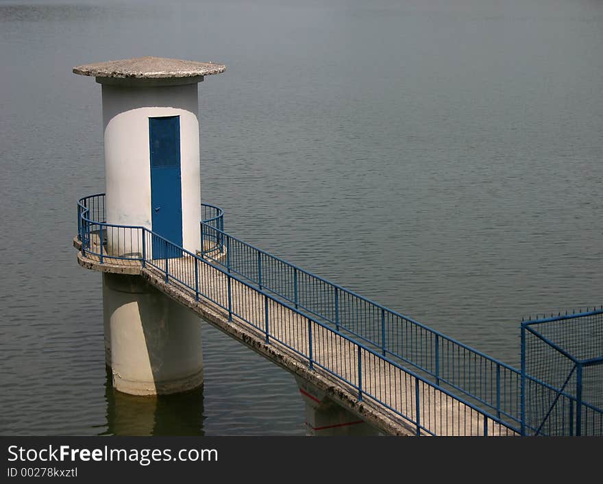 Tower on a lake