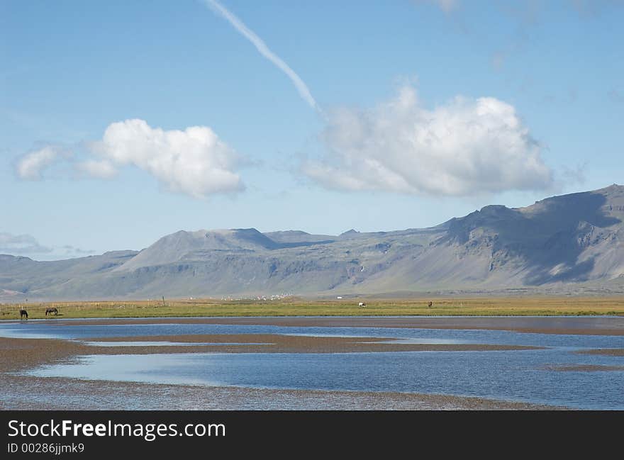 Mountains in Snaefellsnes peninsula, west Iceland. Mountains in Snaefellsnes peninsula, west Iceland