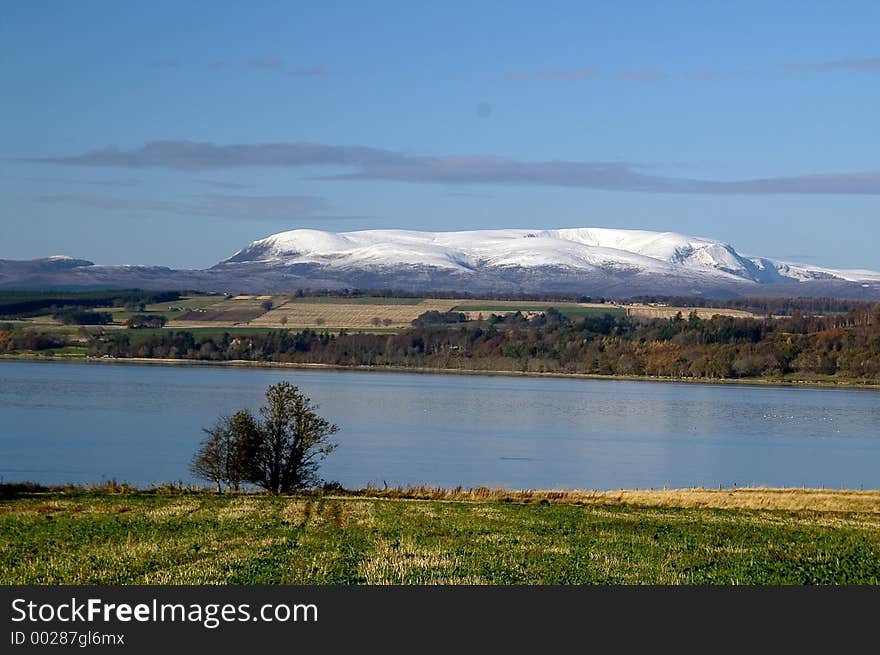 Snow Capped Mountain