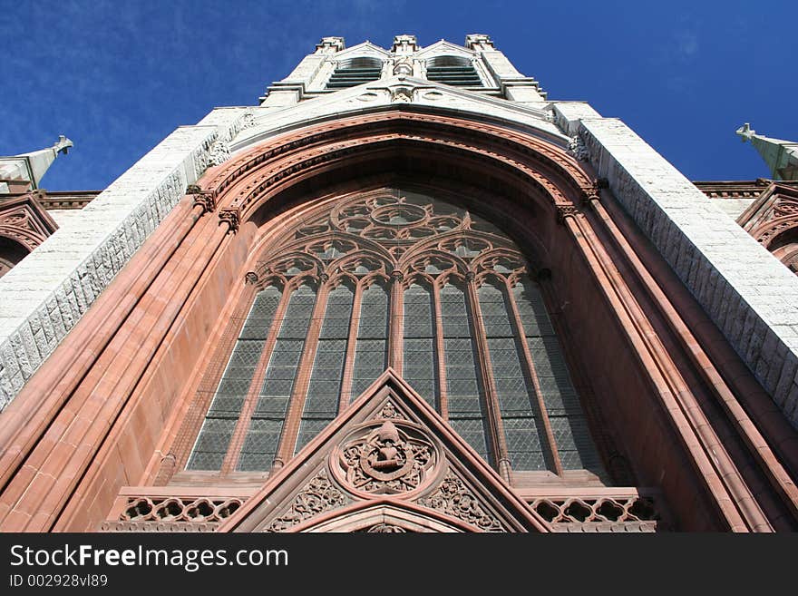 Gothic window. Gothic window