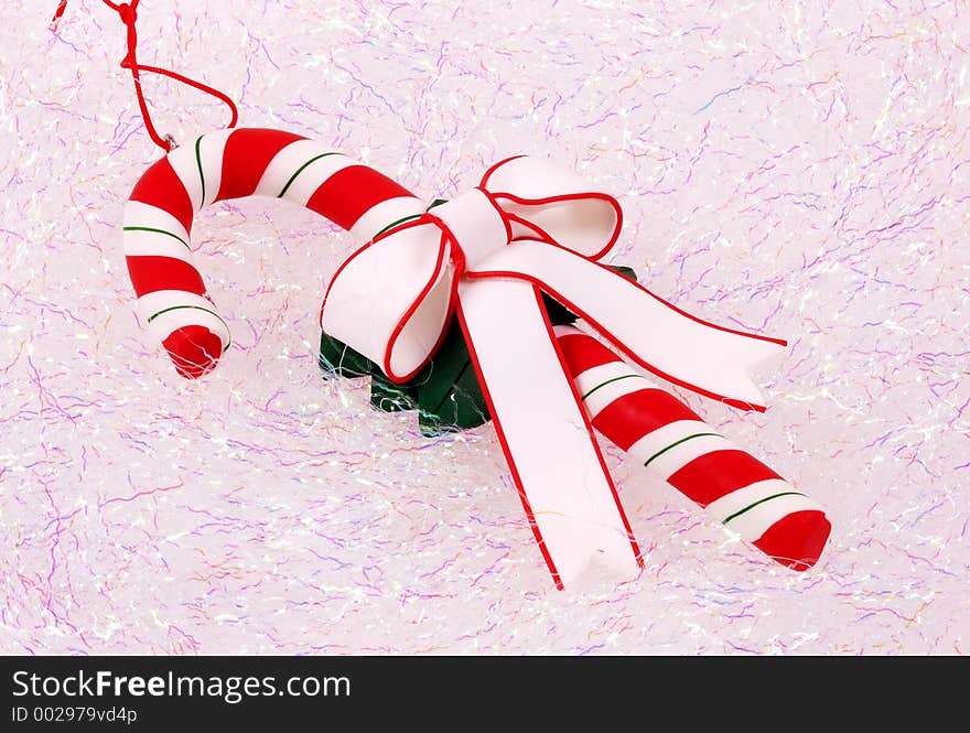 Candy Cane Christmas Ornament