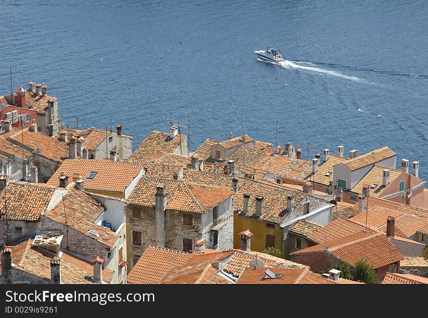 Town of Rovinj, Istria, Croatia