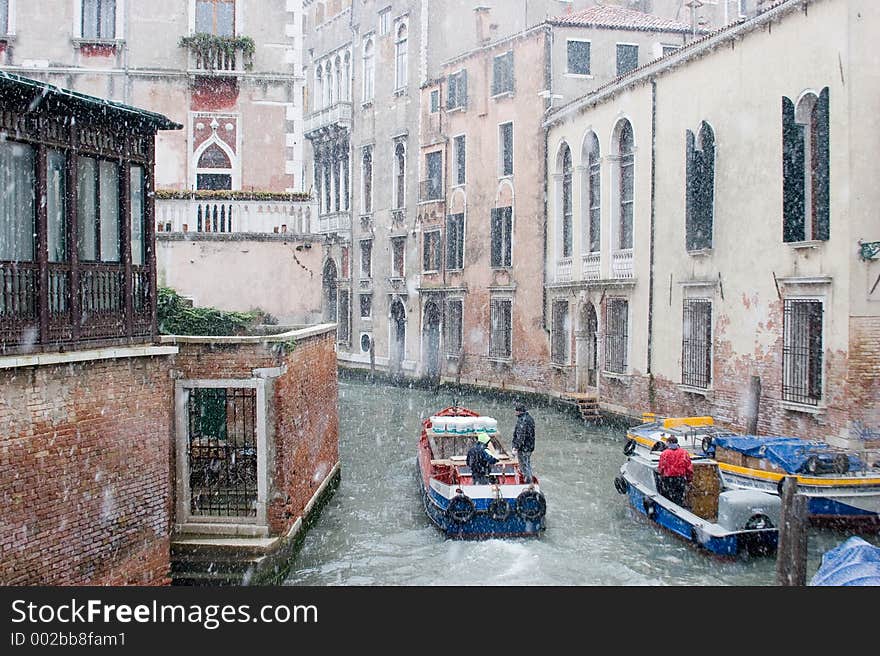 Venetian Winter Workers