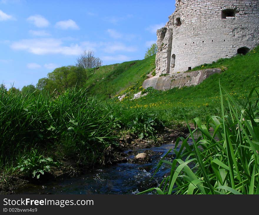 Ruins Of The Ancient Castle