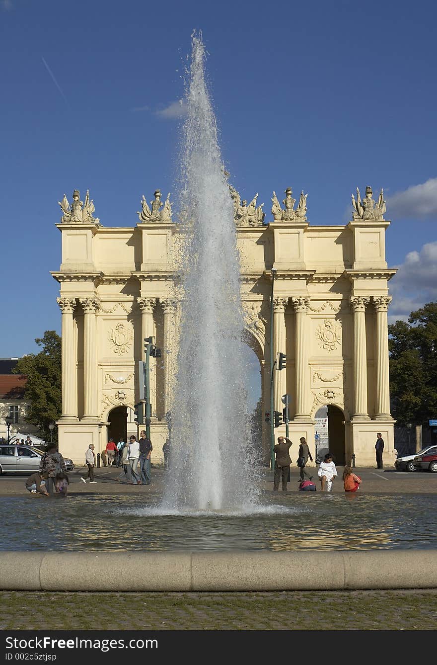 Brandenburg Tor in Potsdam, Berlin, Germany