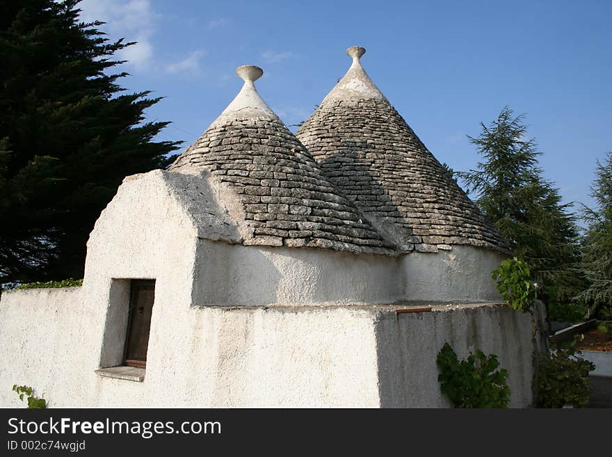 Conical roofs