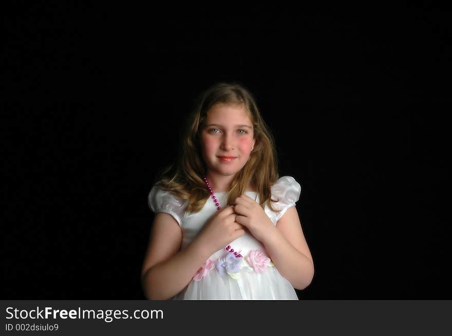 Photo of a litle girl. Photo of a litle girl