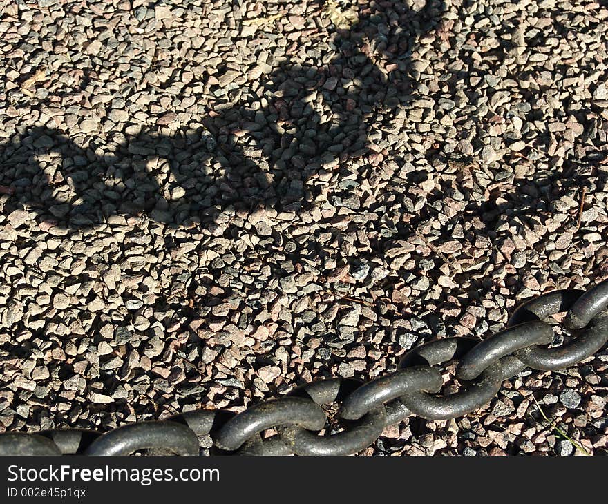 Chain and its shadow