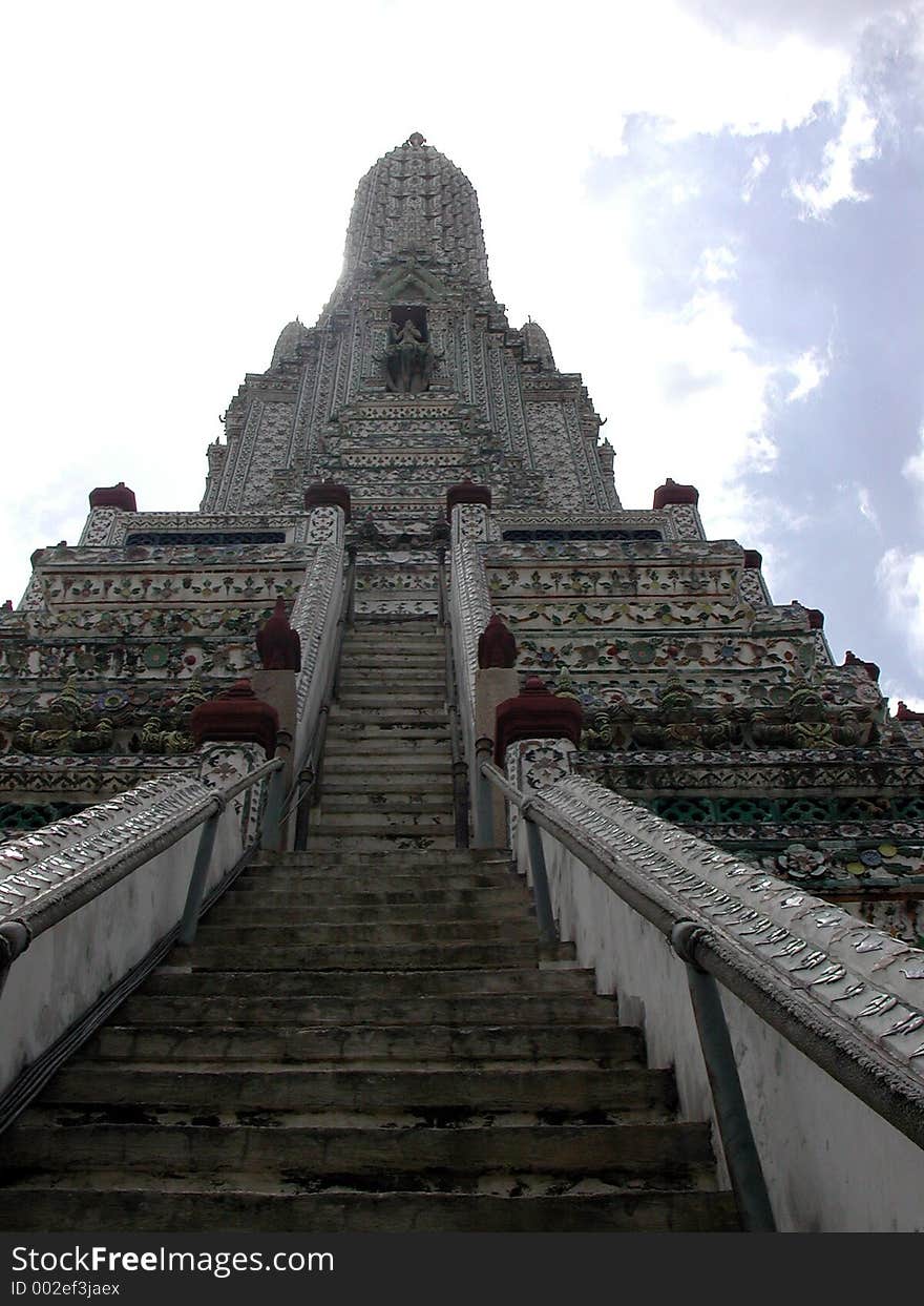 One of the enormous temples in Ankhor Wat, Cambodia. One of the enormous temples in Ankhor Wat, Cambodia