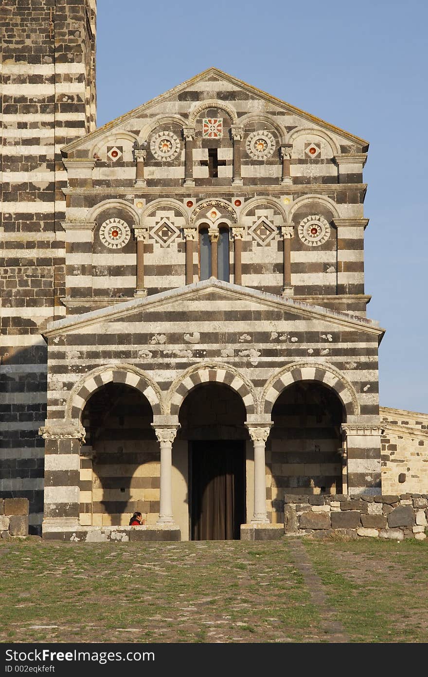 Saccargia Abbey, north of Sardinia, Italy