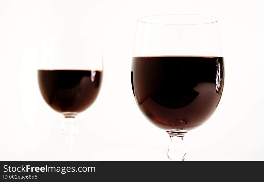 Two wine glass