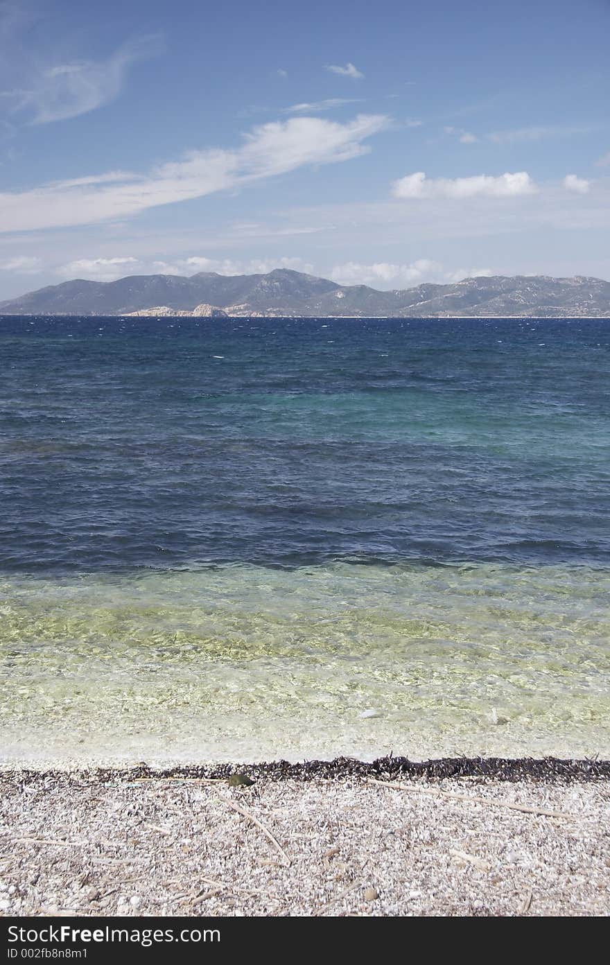 Small beach close to PisciniTeulada, Sardinia, Italy