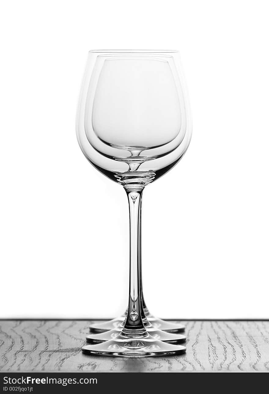 Three Wine Glasses