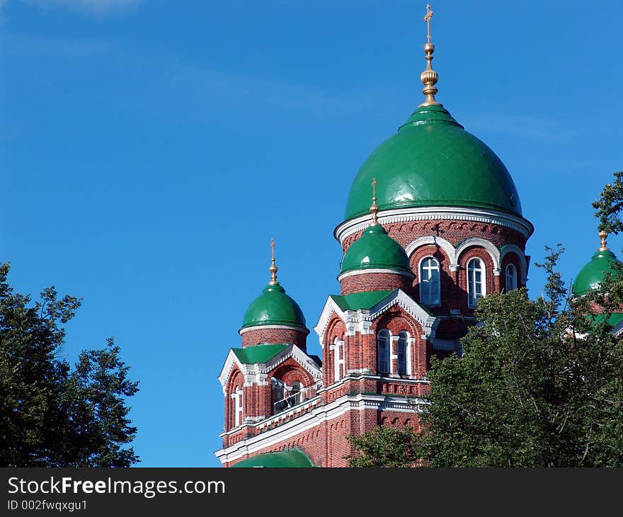 Fragment of a cathedral