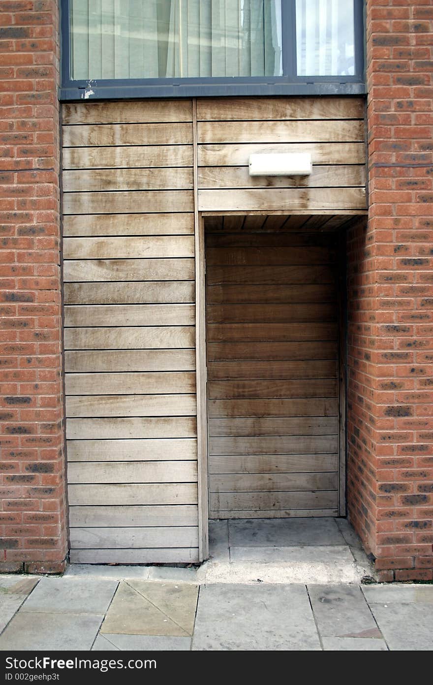 Modern Wooden Doorway