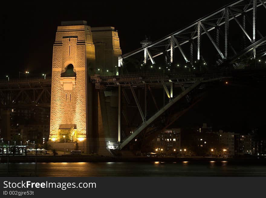 Sydney Harbour Bridge at Night