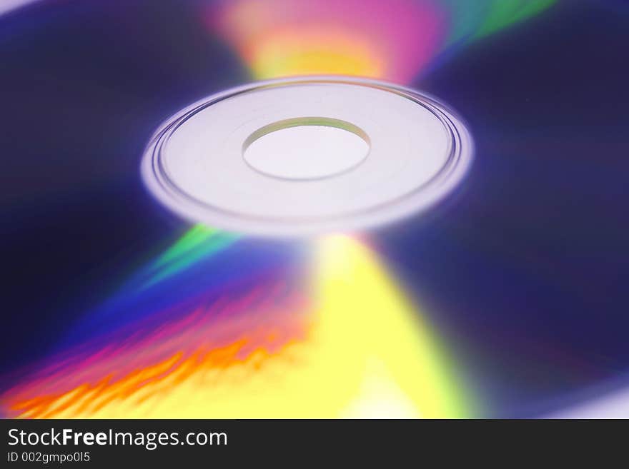 Abstract cd-rom image