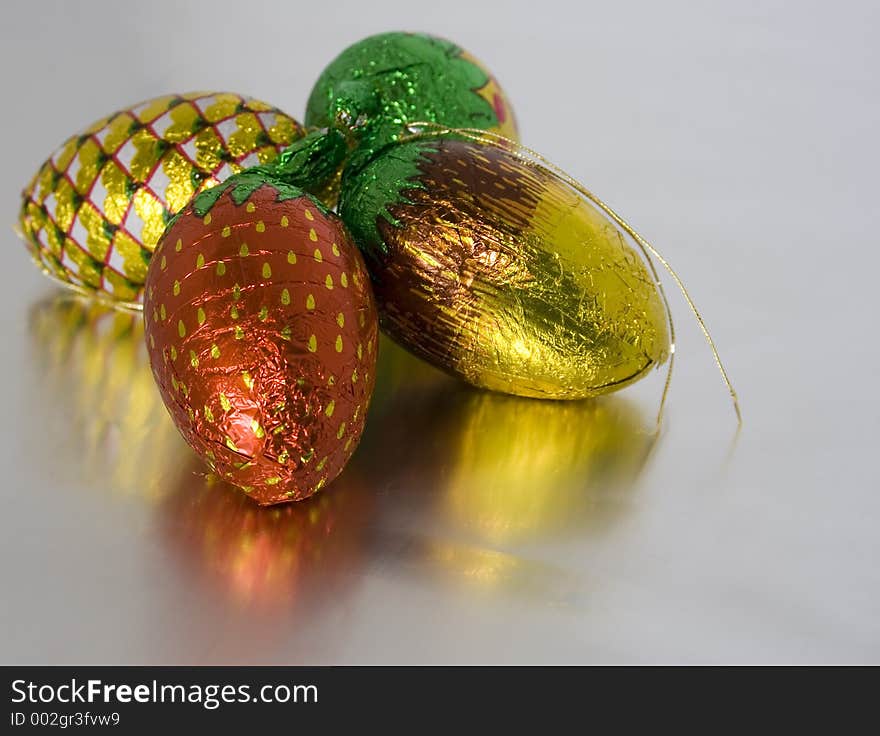 Chocolate ornament. Chocolate ornament