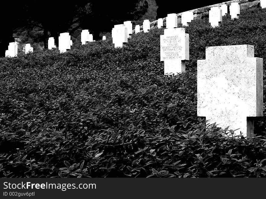 German military cemetery , monte cassino ( italy ). German military cemetery , monte cassino ( italy )