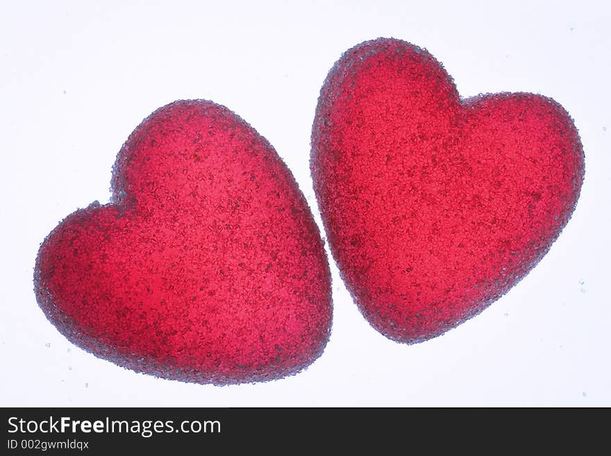 Heart shape sweets. Heart shape sweets.