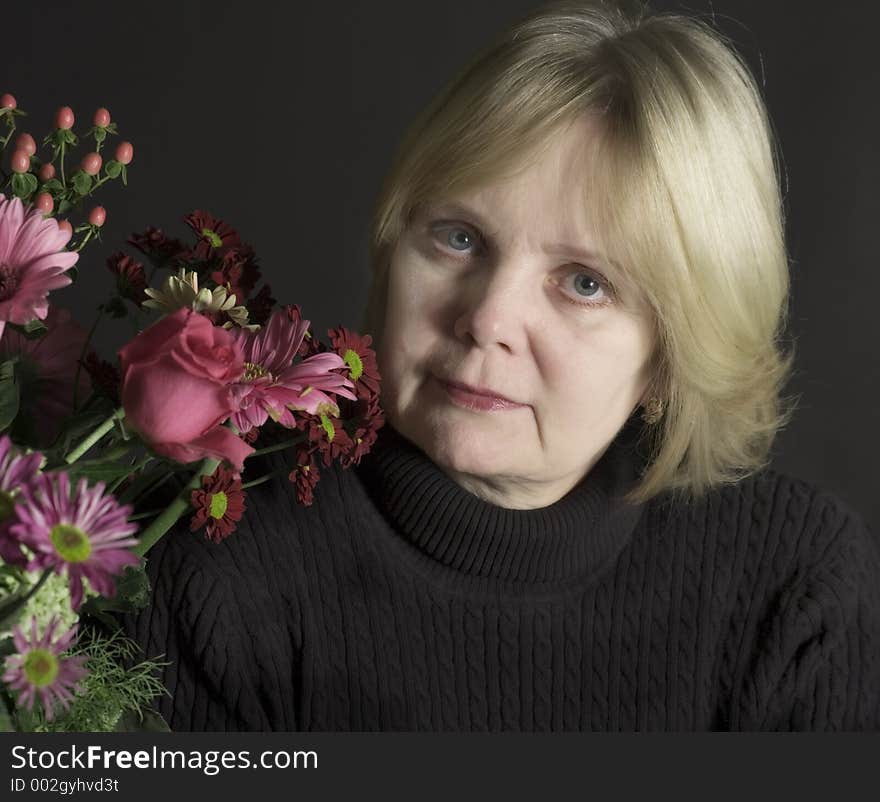 Mature woman in full bloom