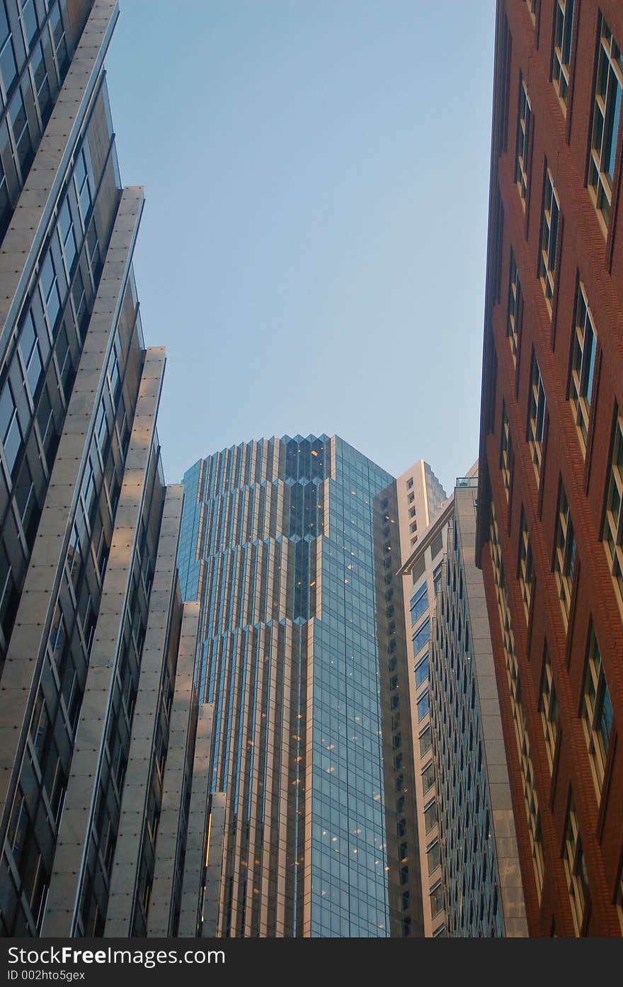 Office tower buildings in San Francisco. Office tower buildings in San Francisco