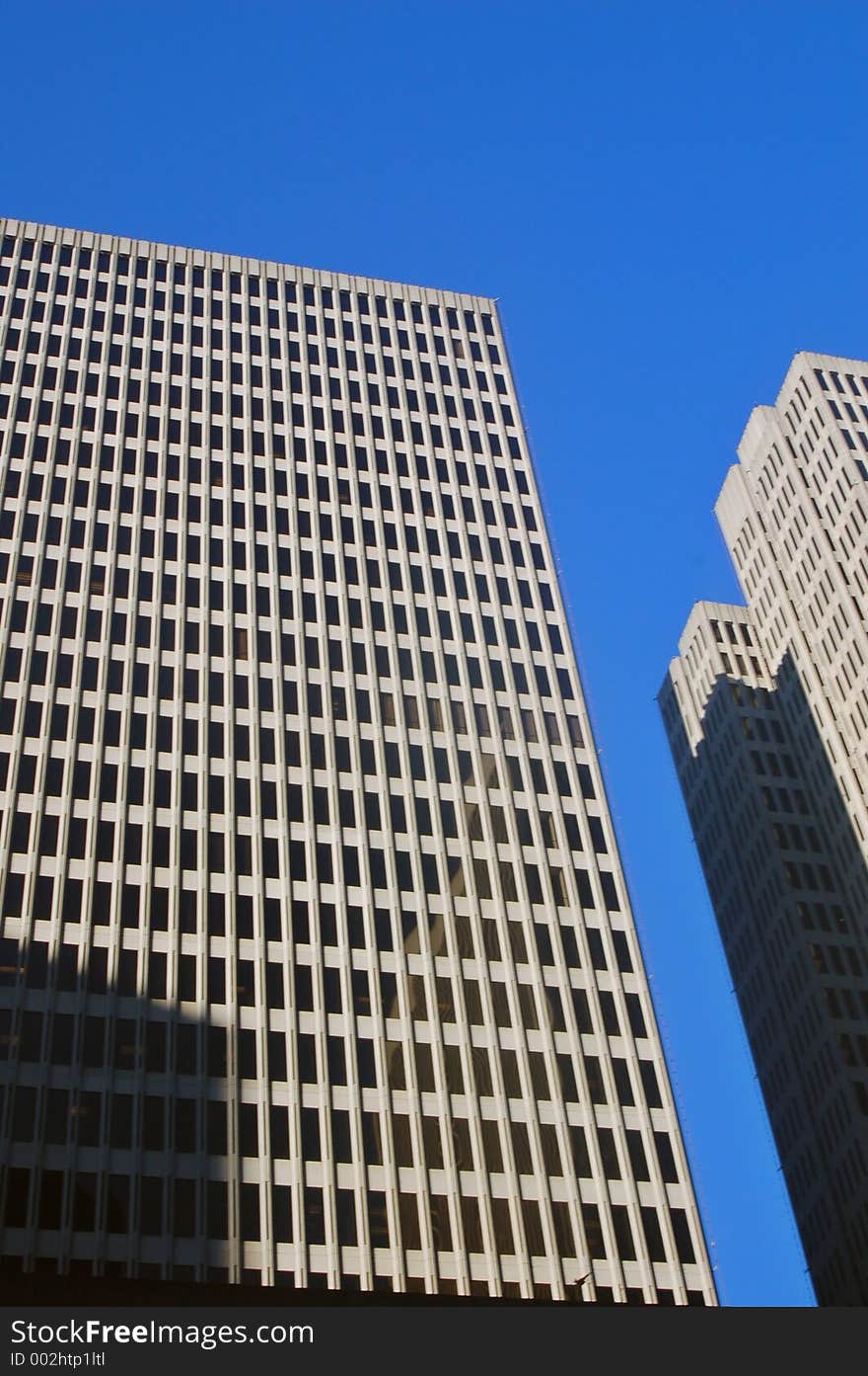 Office tower buildings in San Francisco. Office tower buildings in San Francisco