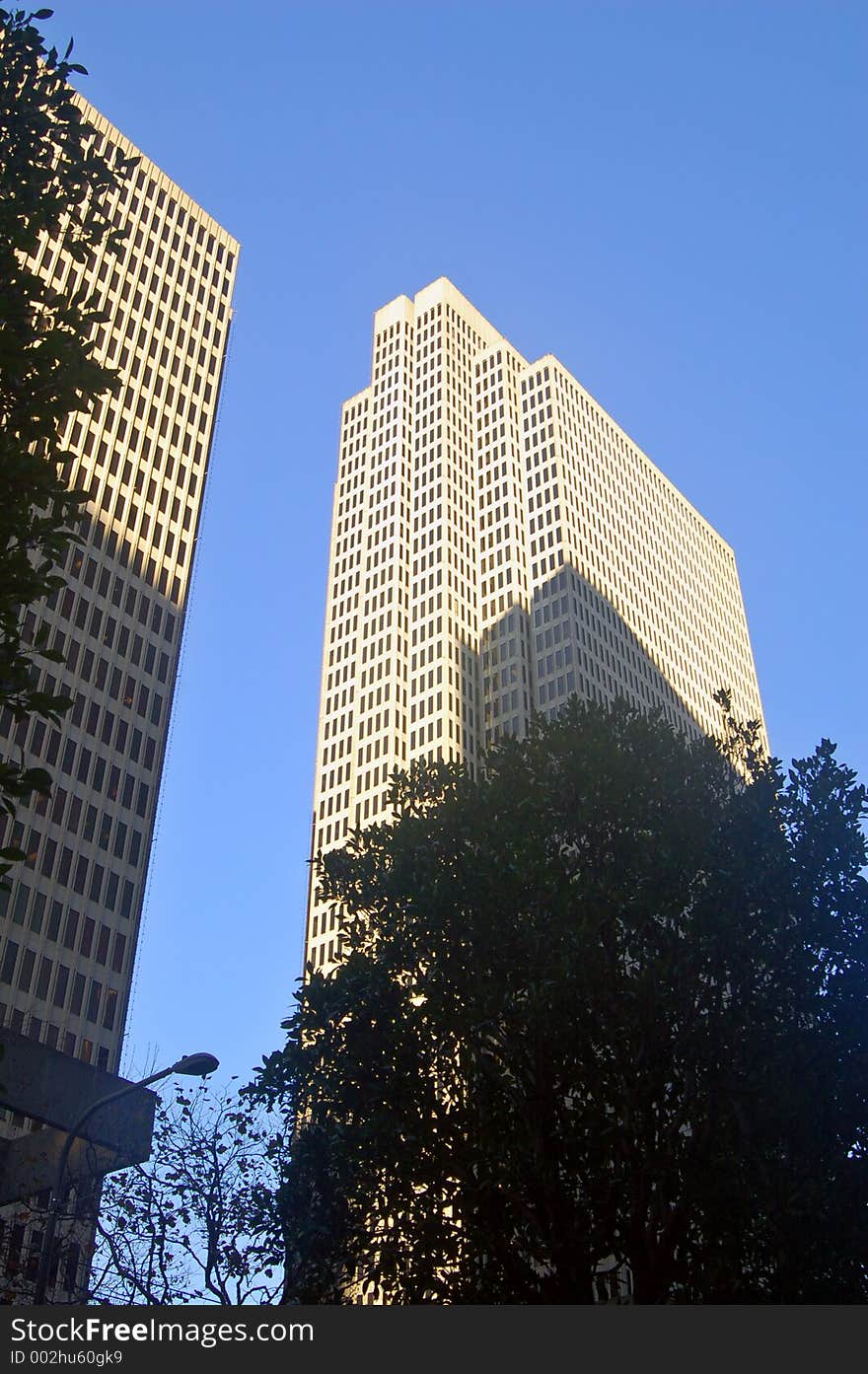 Office tower buildings in San Francisco. Office tower buildings in San Francisco