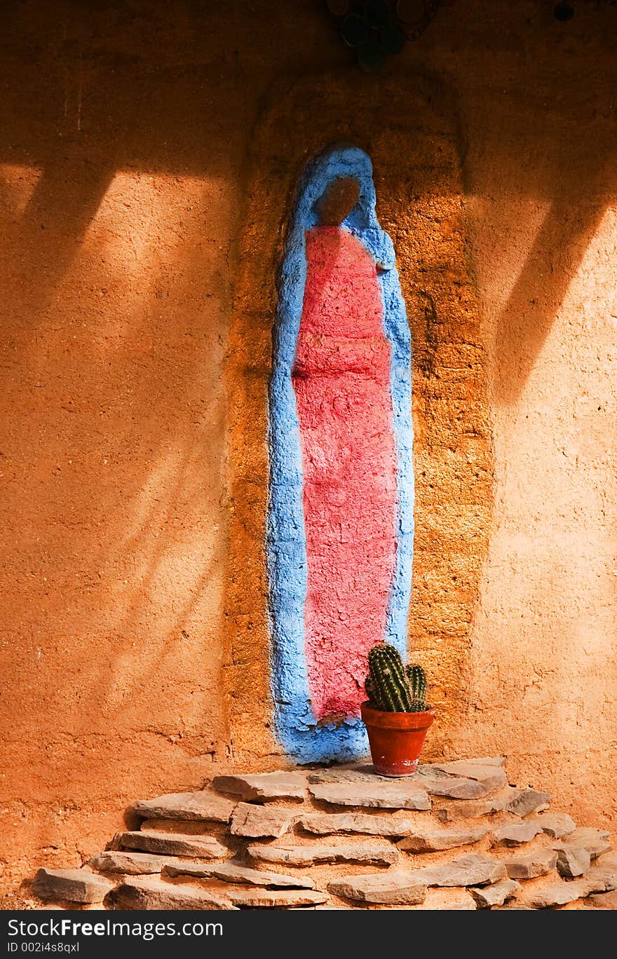 Southwestern Religious Altar. Southwestern Religious Altar