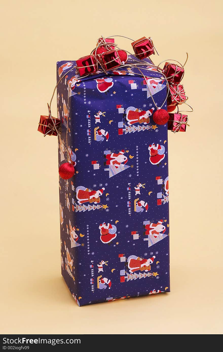 Blue Parcel - blaues Geschenkpaket