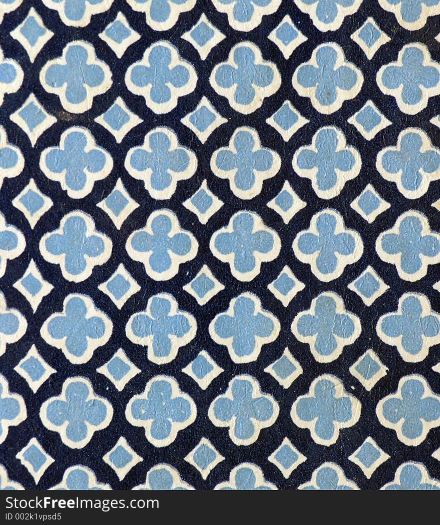 Blue club pattern