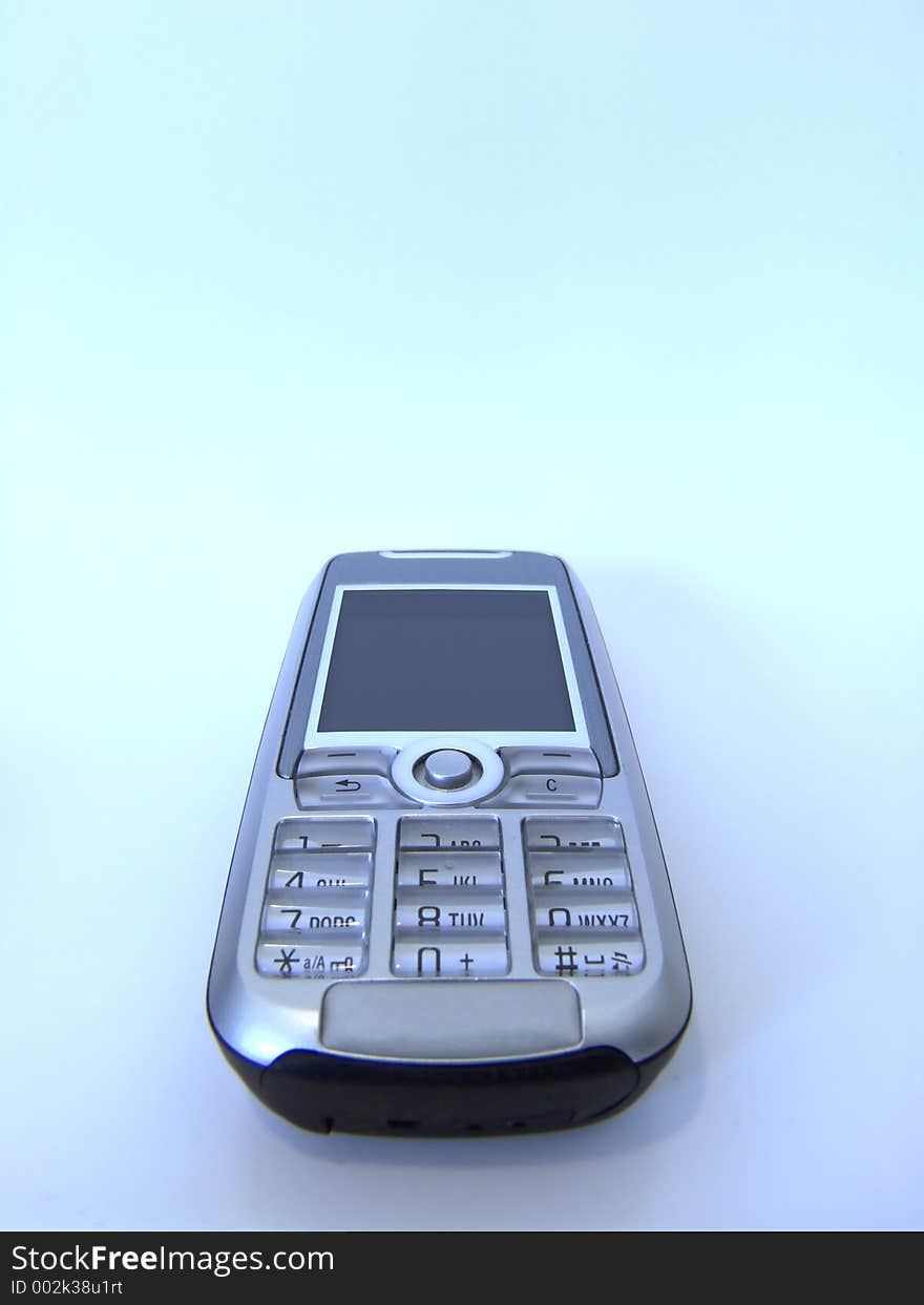 Angled Mobile Phone