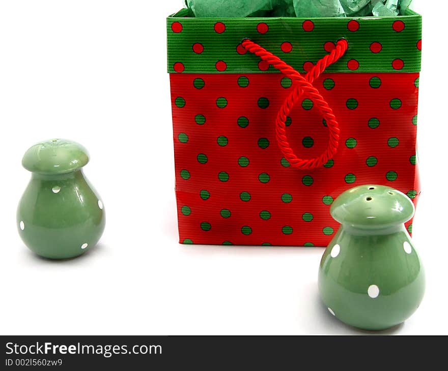 Salt and pepper shaker christmas gift