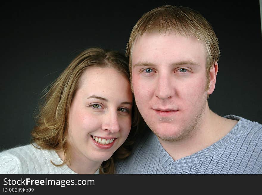 Photo of a lovely couple. Photo of a lovely couple