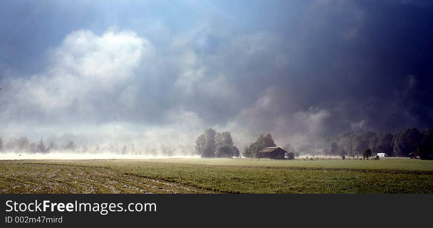 Alpes, Bavaria, Germany. Summer, outdoor. Alpes, Bavaria, Germany. Summer, outdoor