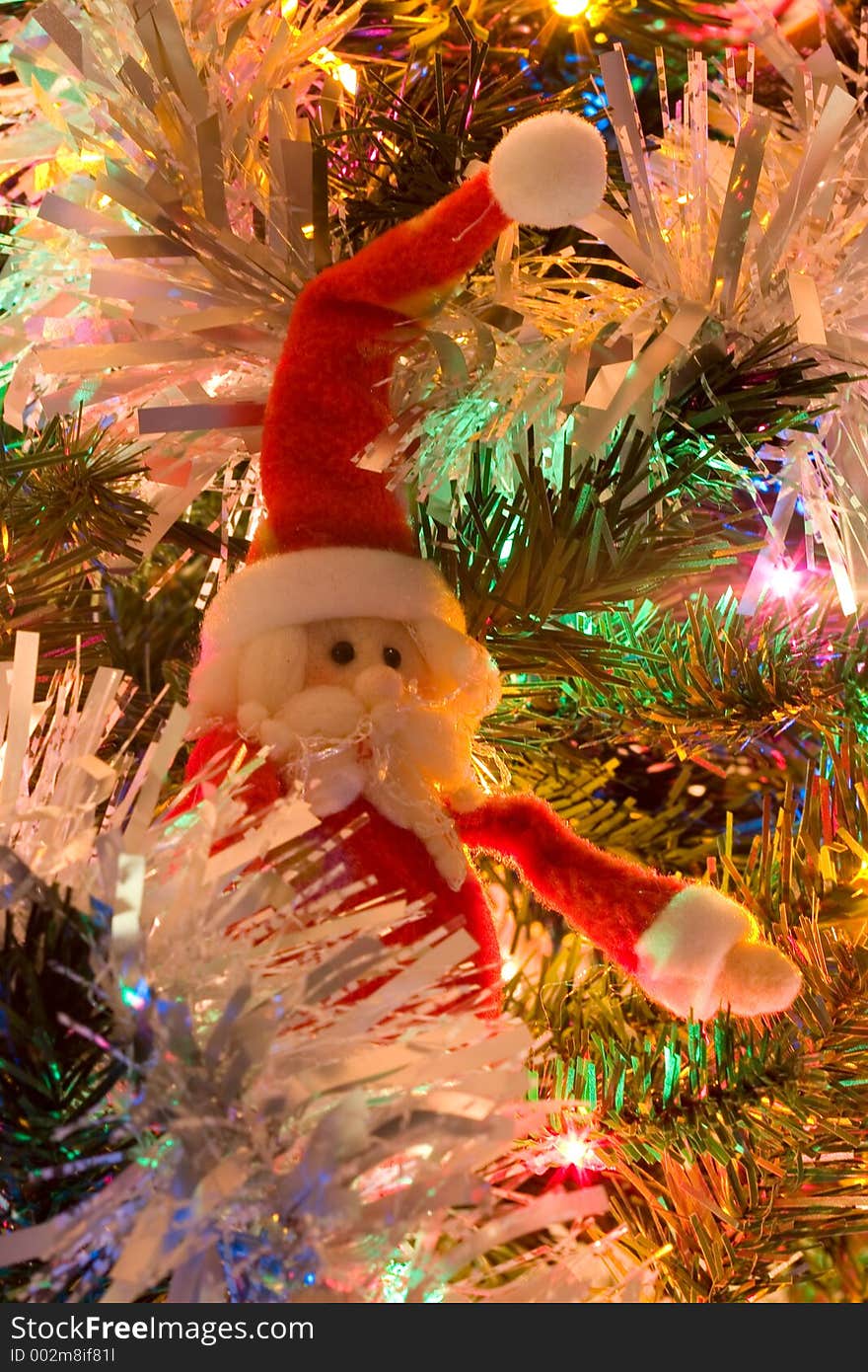 Christmas Tree Santa