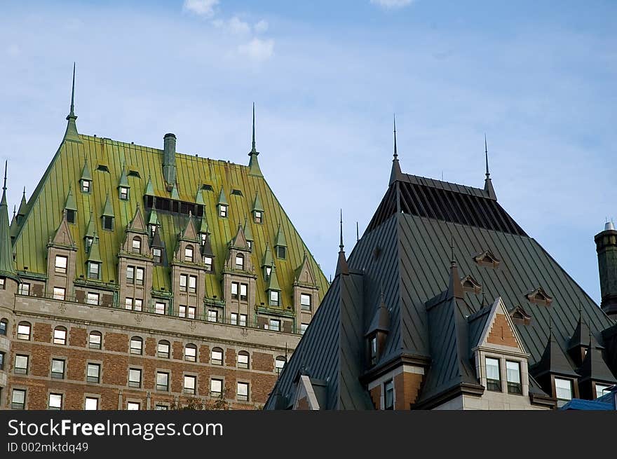 Colonial Buildings Roof