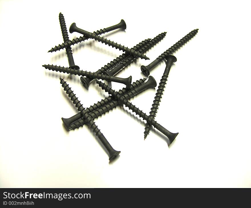 Steel Screws used in constrution trade.