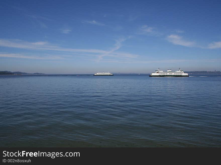 Passing Ferries