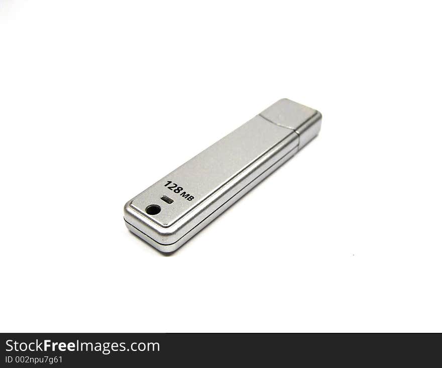 Isolated pen drive on white