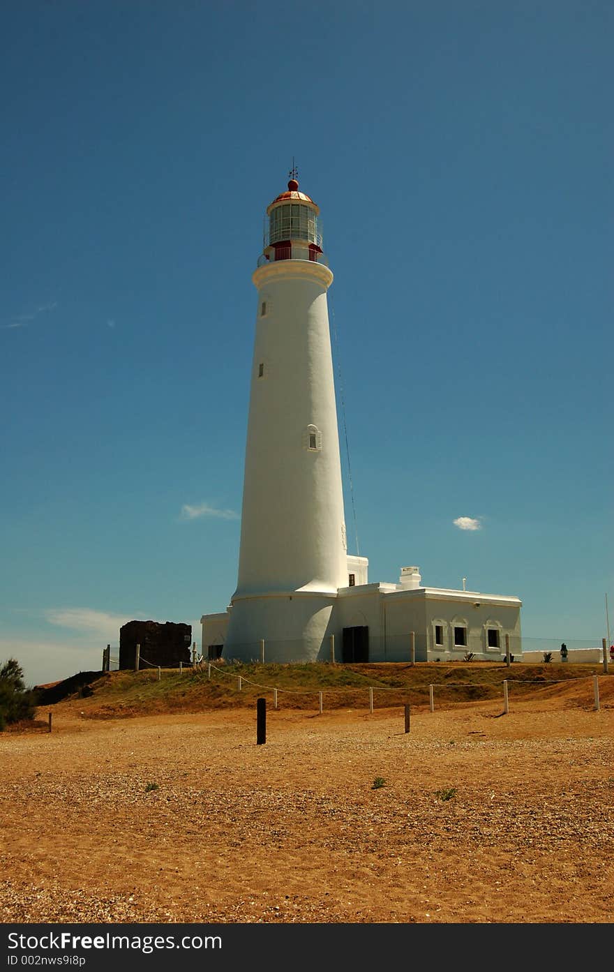 White lighthouse