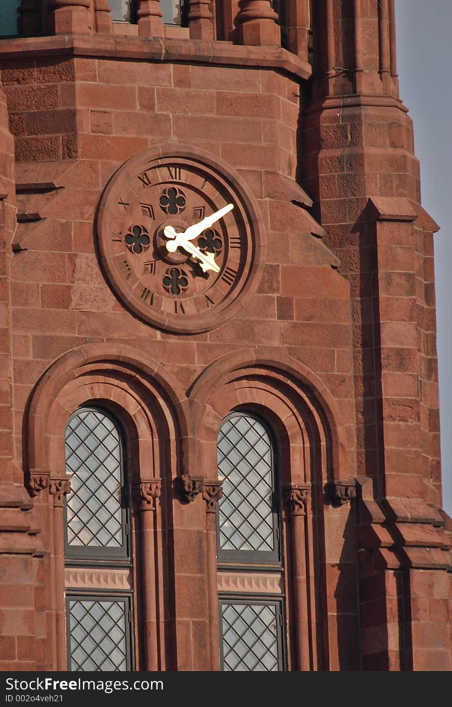 Clock on the tower